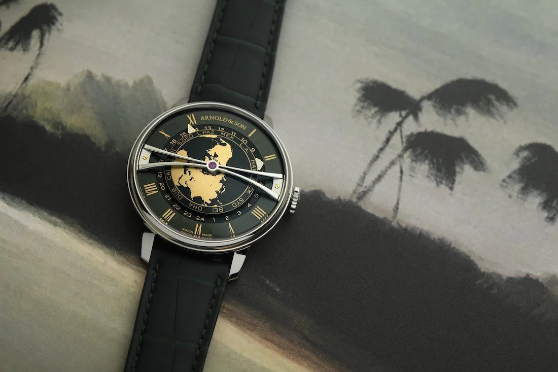 Introducing: Arnold & Son Globetrotter 42 Steel 'Greenwich